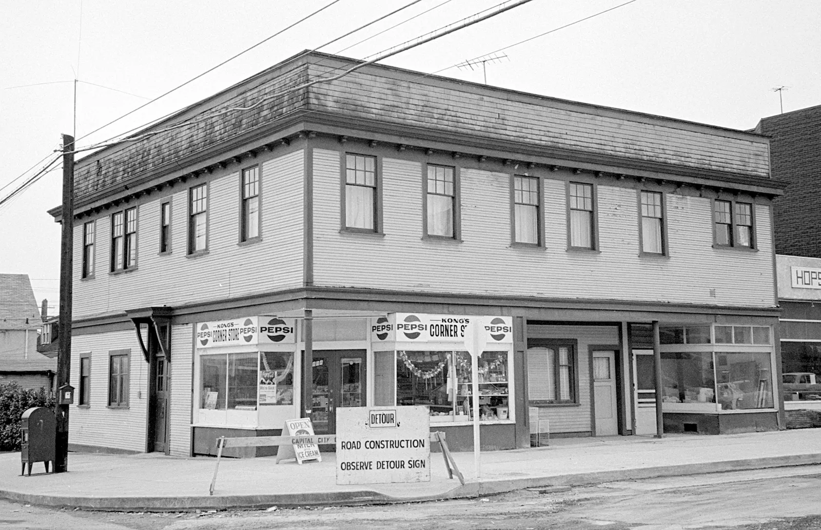 Vintage scene from the golden era